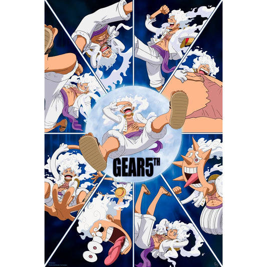 One Piece - Gear 5 - Juliste