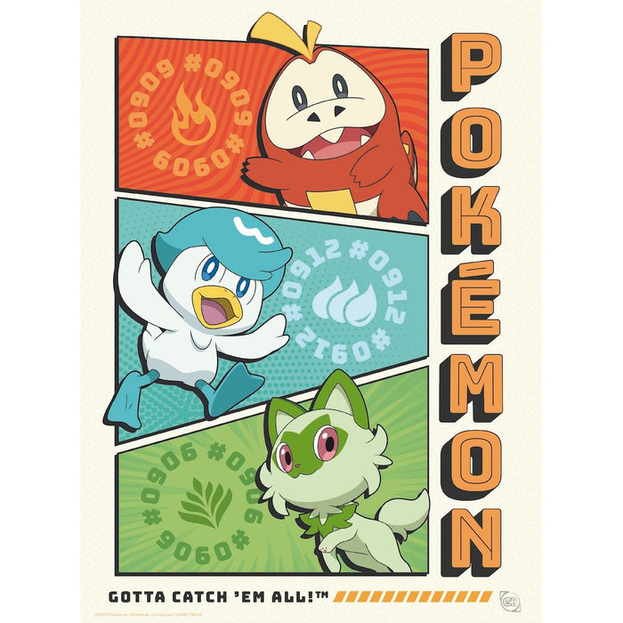 Pokémon - Starters - Julistesetti (9 kpl)