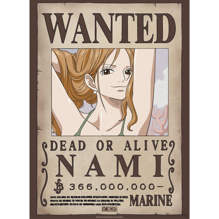 One Piece - Wanted Nami & Robin - Julistesetti (2 kpl)