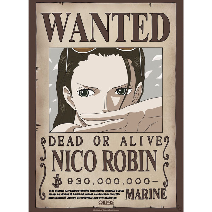 One Piece - Wanted Nami & Robin - Julistesetti (2 kpl)