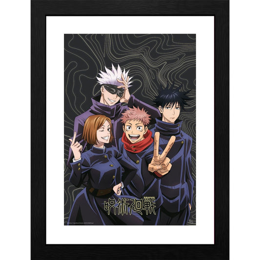 Jujutsu Kaisen - Team picture - Kehystetty taidejuliste