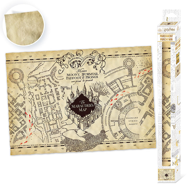 Harry Potter - Marauder's Map - Parchment Poster