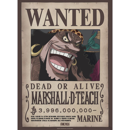 One Piece - Wanted Shanks & Blackbeard - Julistesetti (2 kpl)