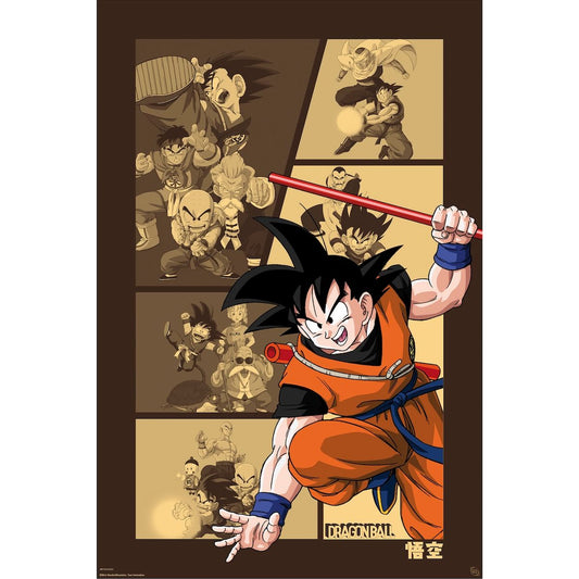 Dragon Ball - Goku Retro - Juliste