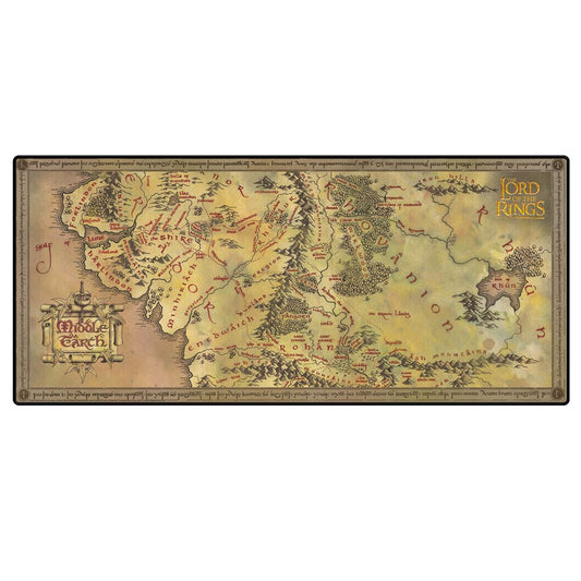 Taru sormusten herrasta - Middle Earth Map - Iso hiirimatto (XL-koko)