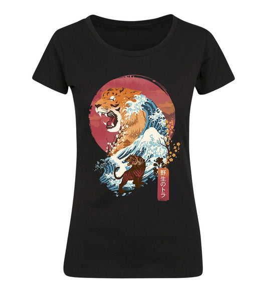Dan Fajardo - Tiger Head - Naisten T-paita