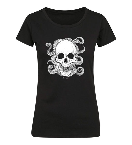 empty_i.s - Tentacle Skull - Naisten T-paita