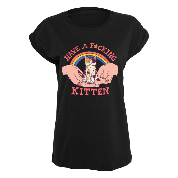 Hillary White Rabbit - Kitten - Naisten T-paita
