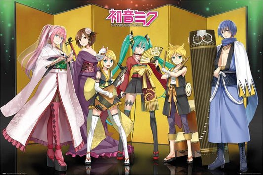 Hatsune Miku - Kuroshishi Unit - Juliste