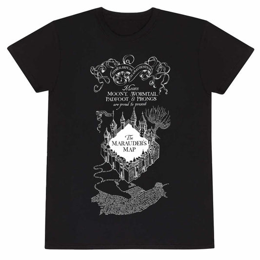 Harry Potter - Marauders Map - T-paita