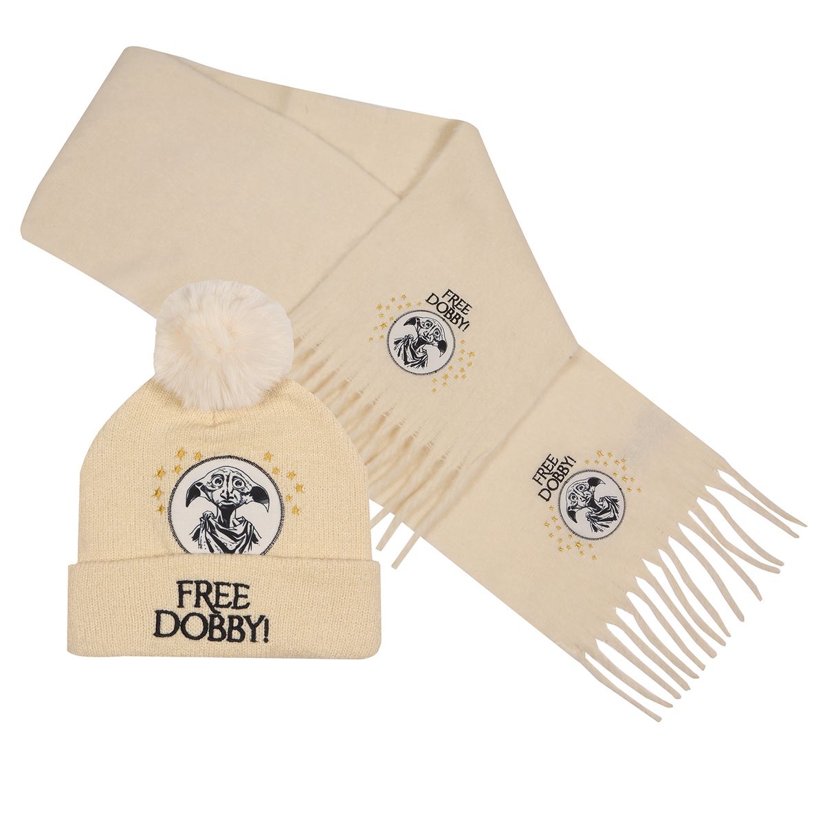Harry Potter - Free Dobby - Scarf and Beanie Set