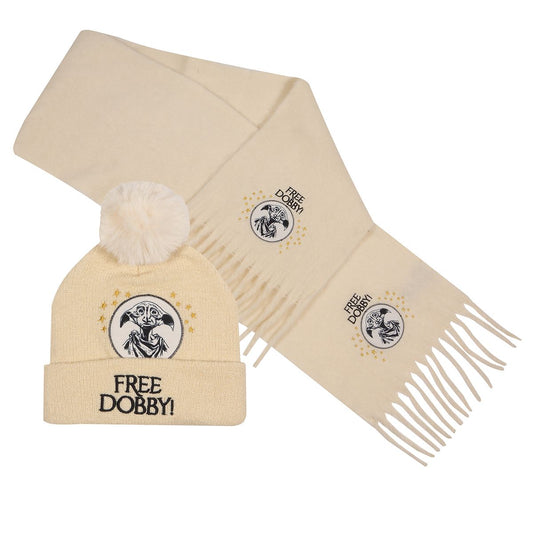 Harry Potter - Free Dobby - Scarf and Beanie Set