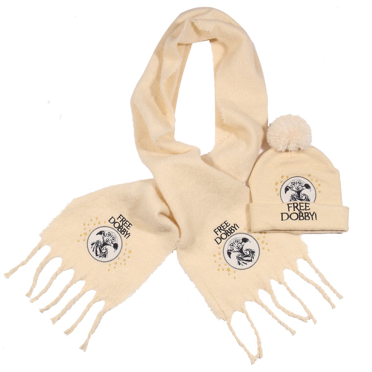 Harry Potter - Free Dobby - Scarf and Beanie Set
