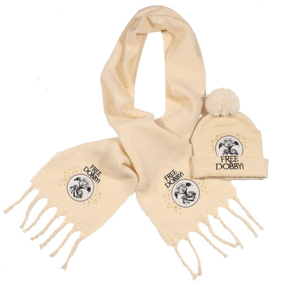Harry Potter - Free Dobby - Scarf and Beanie Set