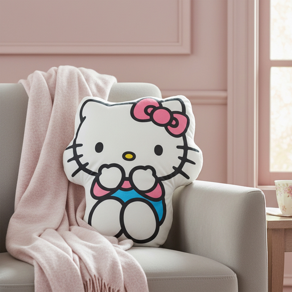 Hello Kitty - Blue Pants - Koristetyyny