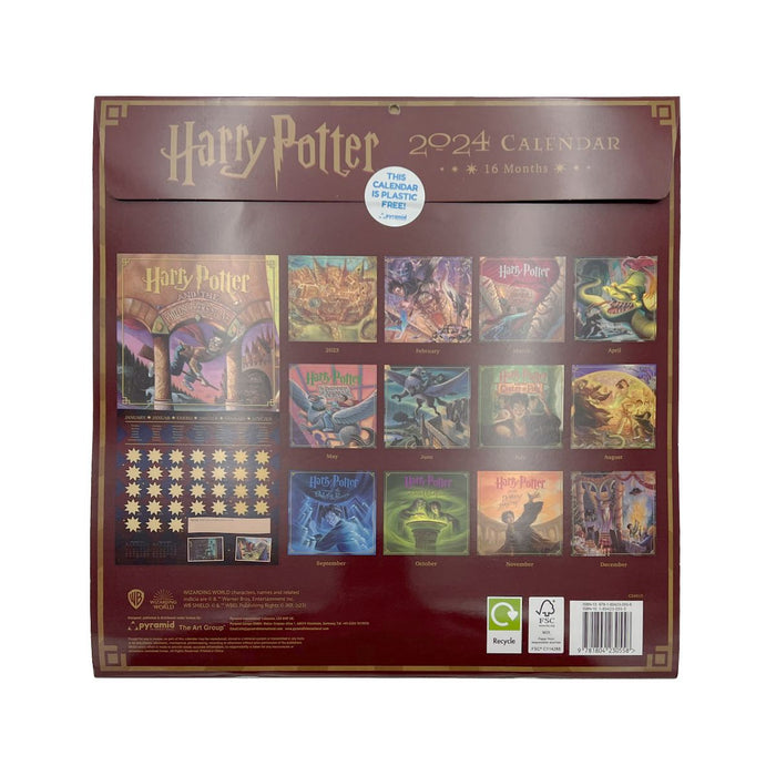 Harry Potter - Literary Collection - Seinäkalenteri 2024