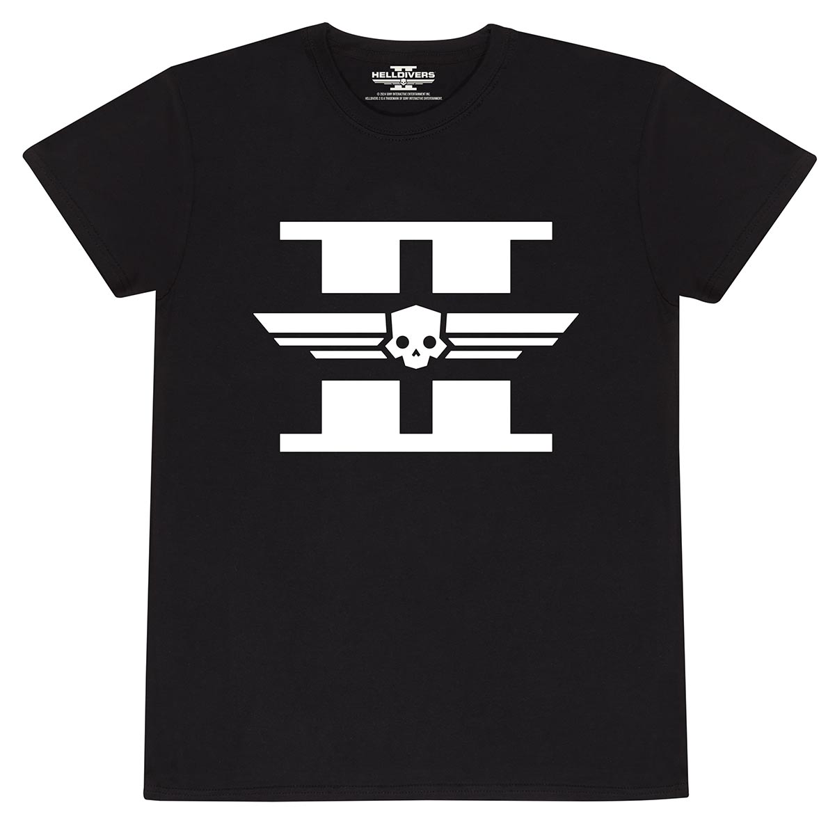 Helldivers - White Logo - T-paita