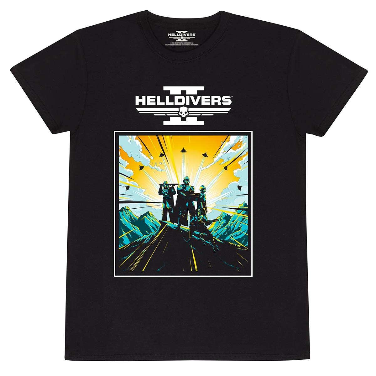 Helldivers - 2D Art and Logo - T-paita