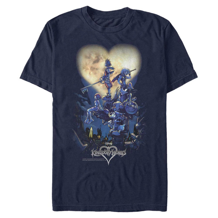 Kingdom Hearts - Poster Logo - T-paita