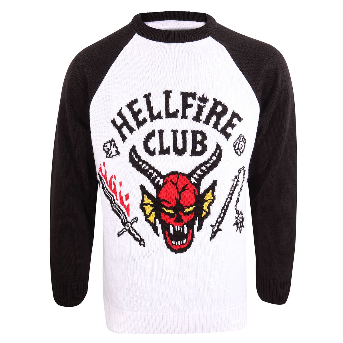 Stranger Things - Hellfire Club - Joulupaita / jouluneule (Ugly Christmas Sweater)