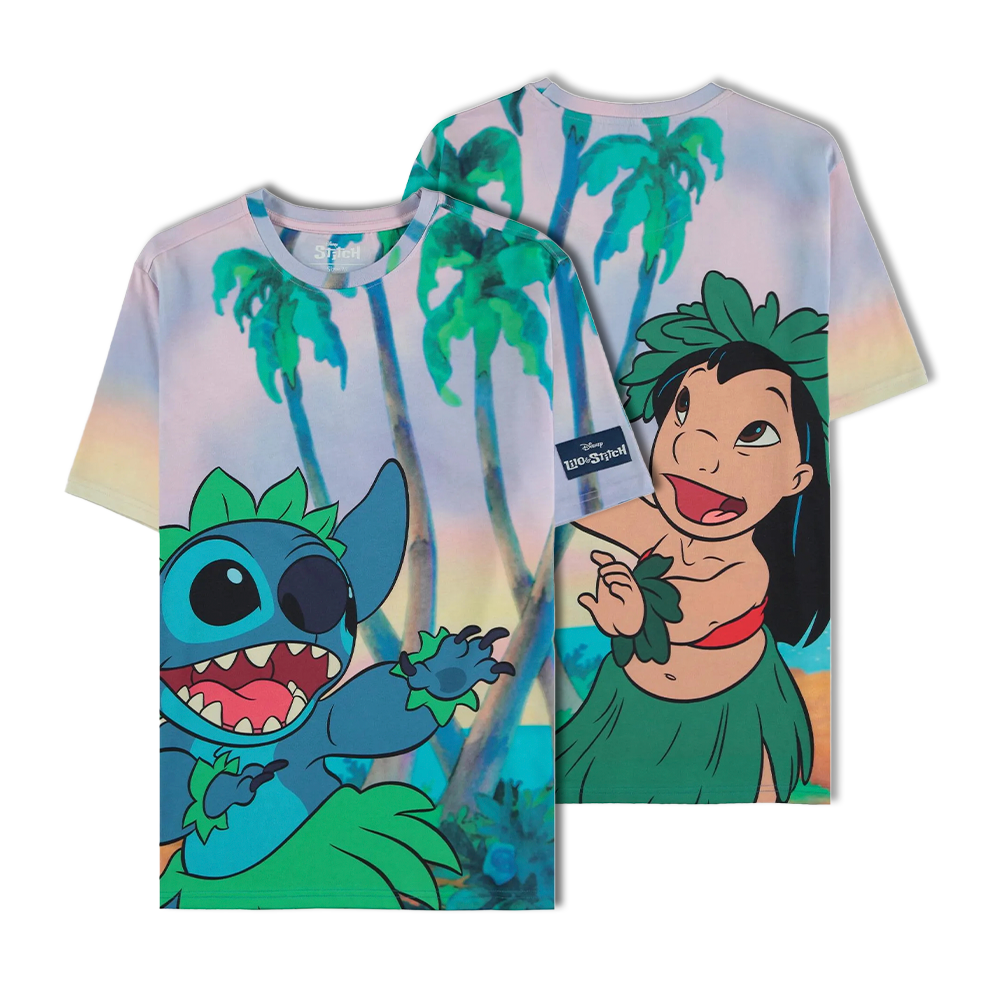 Lilo & Stitch - AOP - T-paita