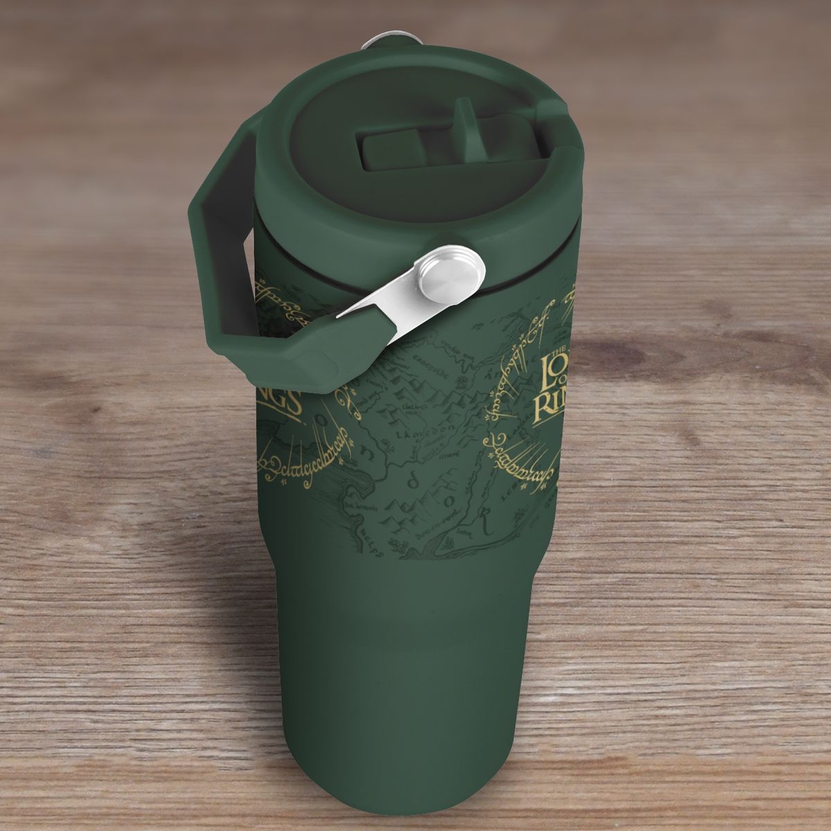 Taru sormusten herrasta - Map Inscription - Iso juomapullo