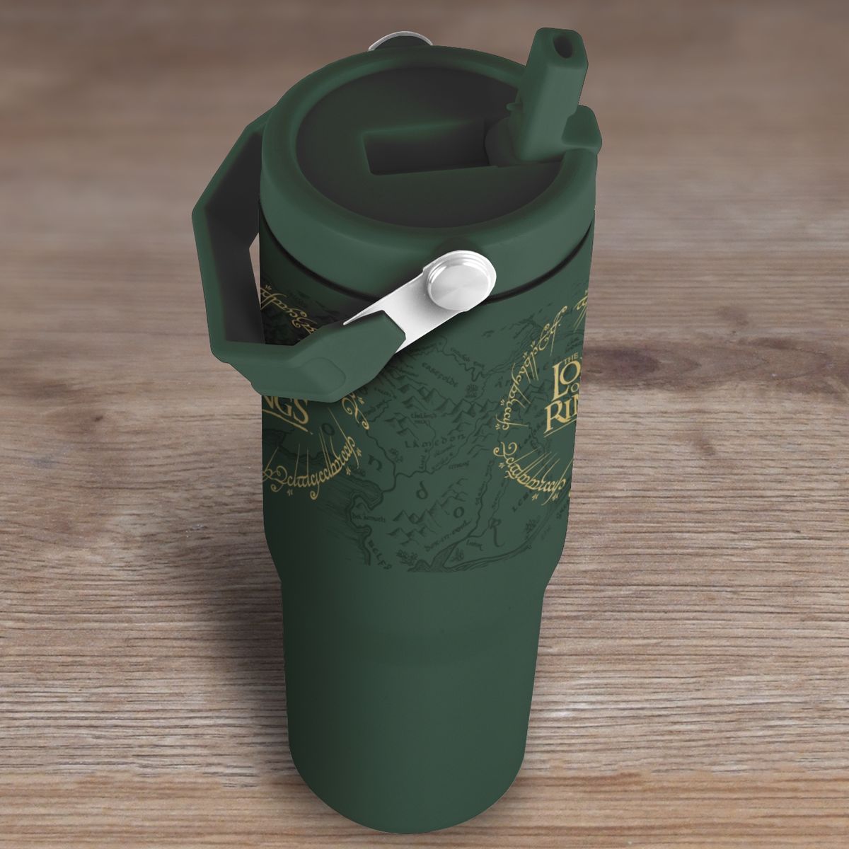 Taru sormusten herrasta - Map Inscription - Iso juomapullo