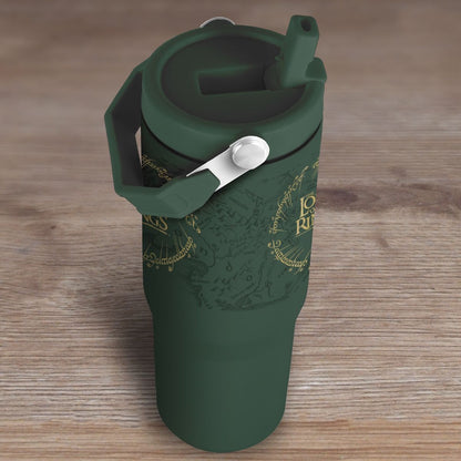 Taru sormusten herrasta - Map Inscription - Iso juomapullo