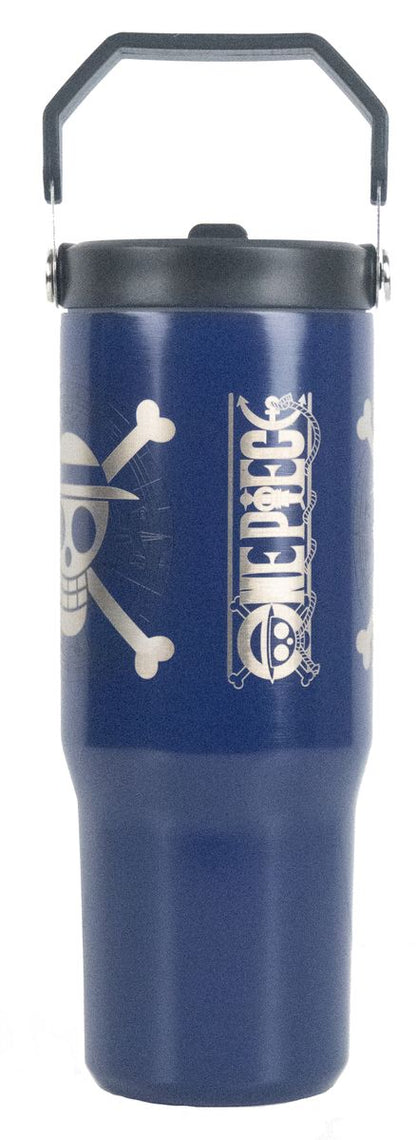 One Piece - Straw Hat Pirate Icon - Iso juomapullo