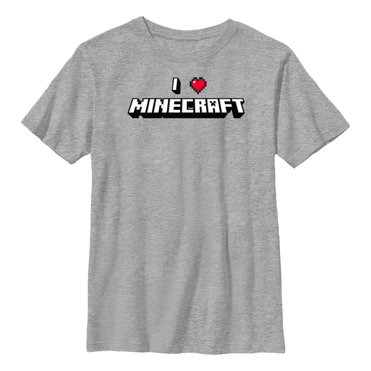 Minecraft - I Heart Minecraft - Lasten T-paita