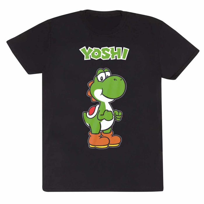 Super Mario - Yoshi Name Tag - T-paita