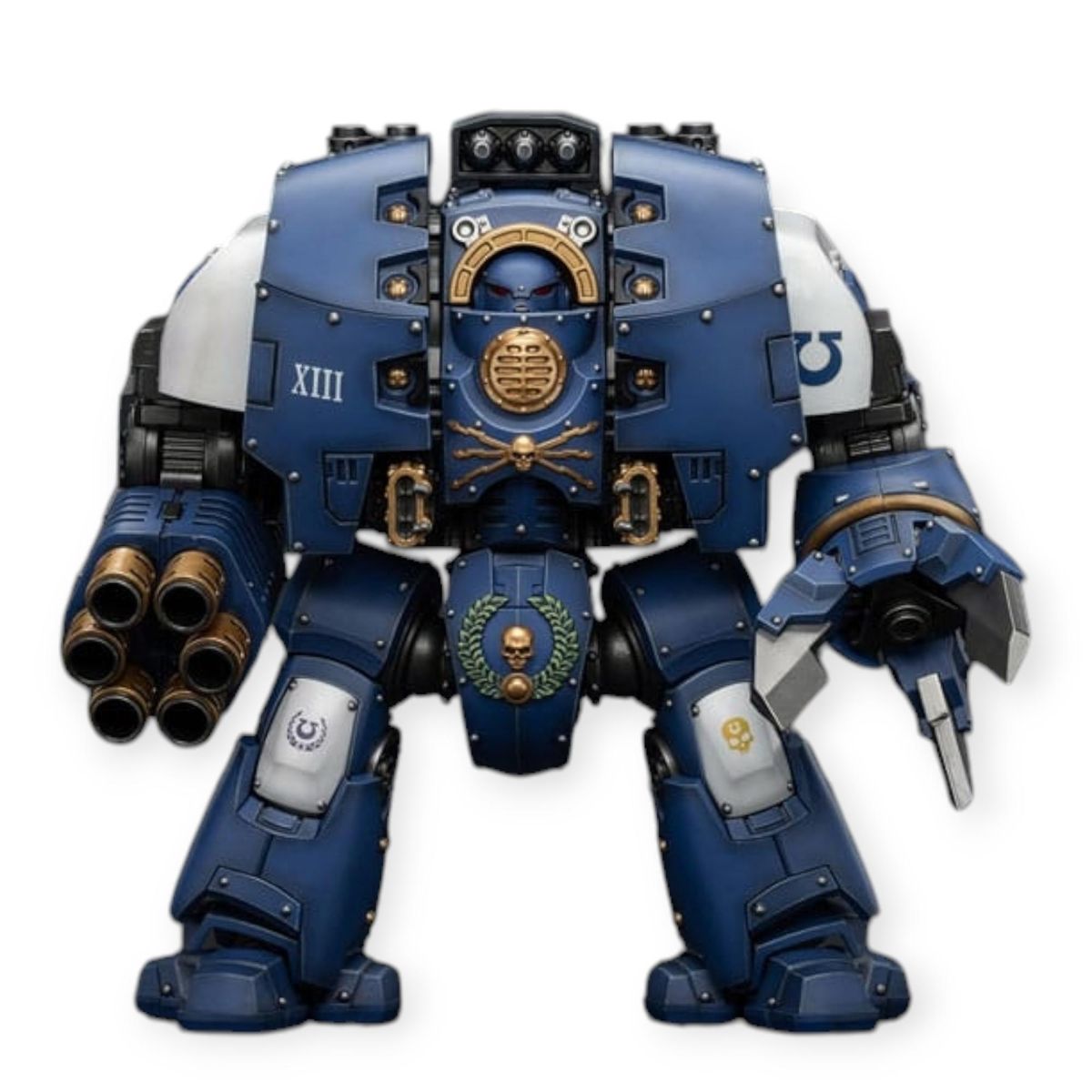 Warhammer 40,000 - Ultramarines Leviathan Dreadnought with Cyclonic Melta Lance And Siege Claws - Toimintafiguuri / toimintahahmo