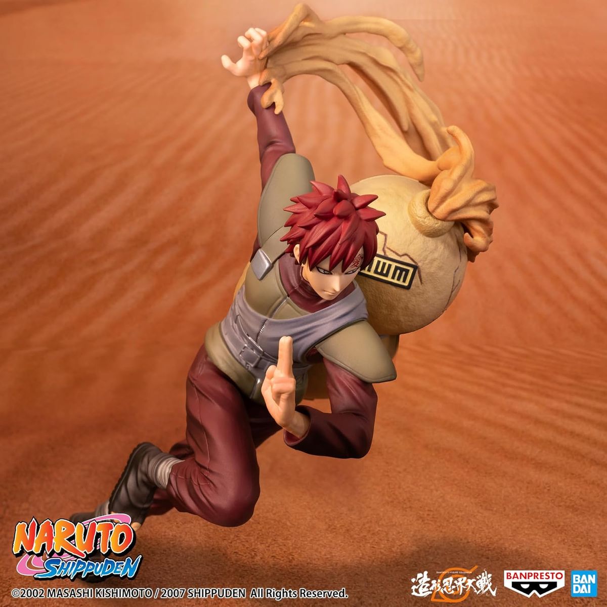 Naruto - Gaara - Colosseum - Figuuri (keräilyhahmo)