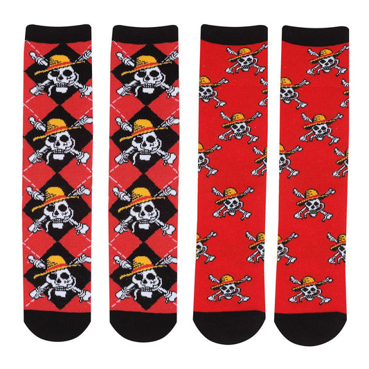 One Piece - Skull Logo - Set of 2 Socks