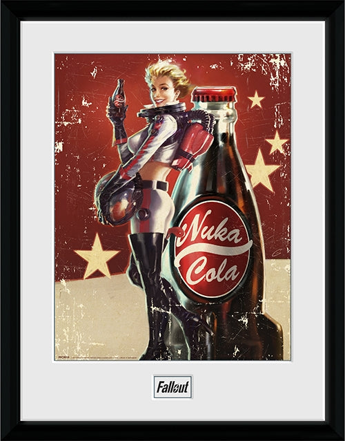 Fallout - Nuka Cola - Kehystetty taidejuliste