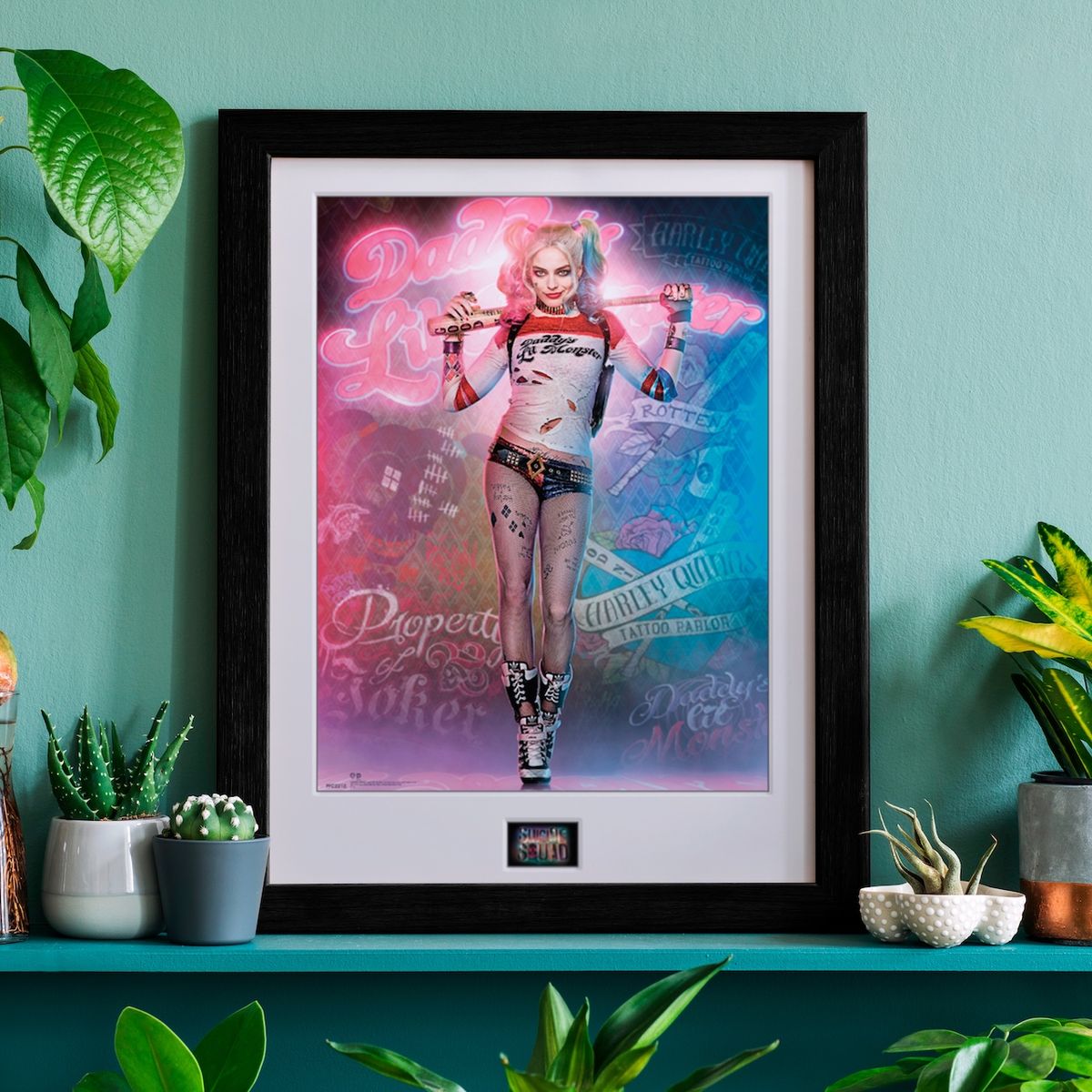 Suicide Squad - Harley Quinn - Framed Art Print