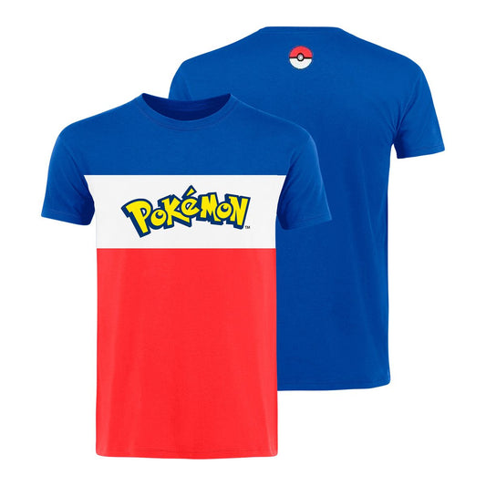 Pokémon - Logo Colour-block - T-paita