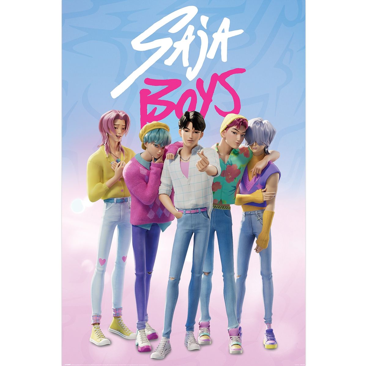 KPop Demon Hunters - Saja Boys - Juliste