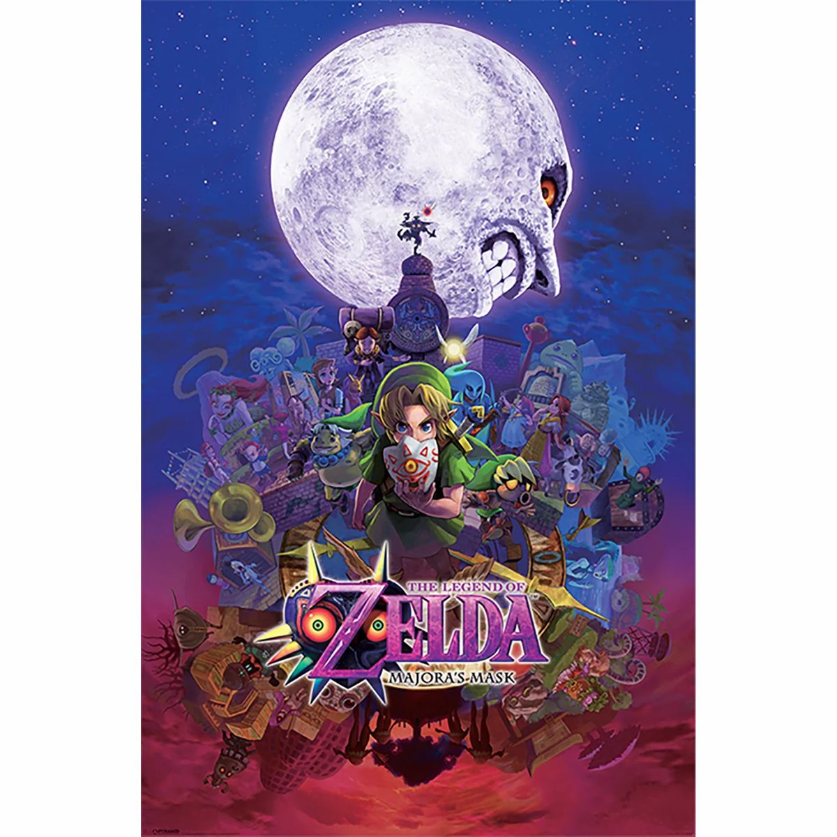 The Legend of Zelda - Majora's Mask - Juliste