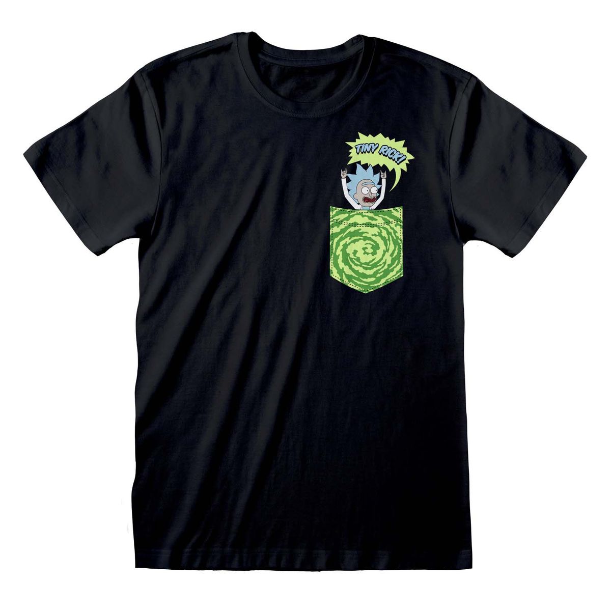 Rick and Morty - Tiny Pocket Rick - T-paita