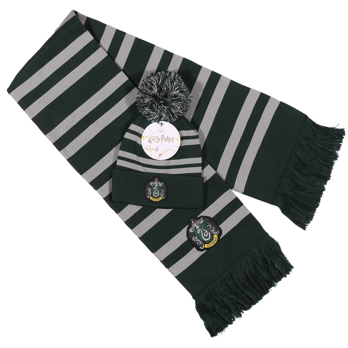 Harry Potter - Slytherin - Huivi & pipo (setti)