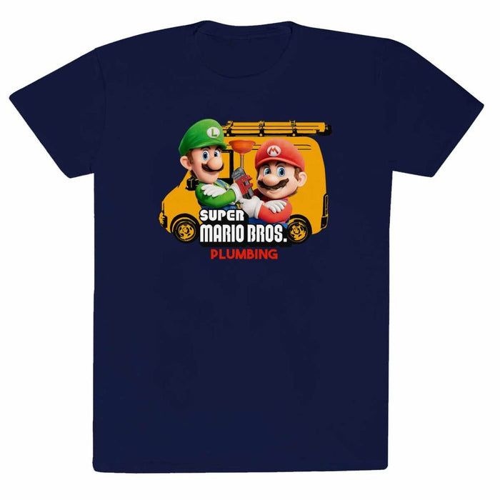 Super Mario - Plumbing - T-paita