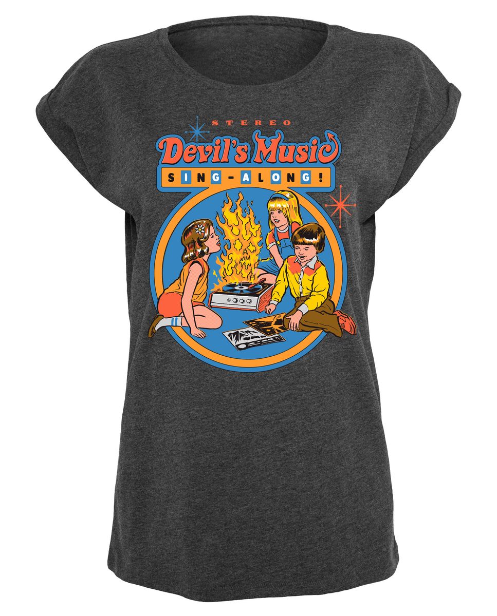 Steven Rhodes - Devil's Music Sing-Along - Naisten T-paita