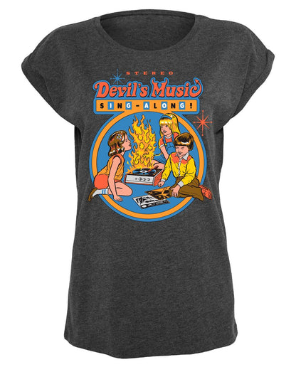Steven Rhodes - Devil's Music Sing-Along - Naisten T-paita