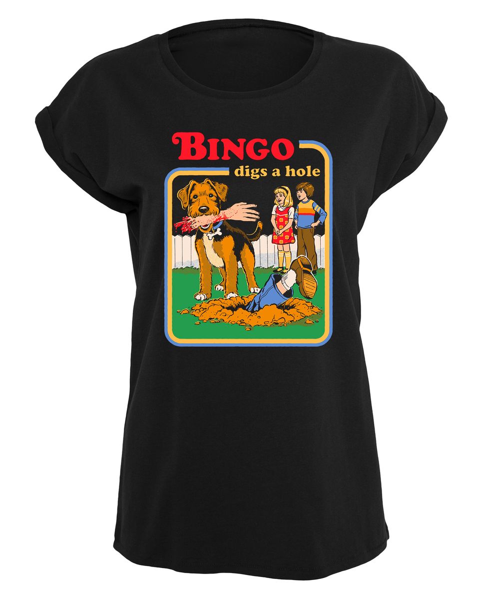 Steven Rhodes - Bingo Digs A Hole - Naisten T-paita