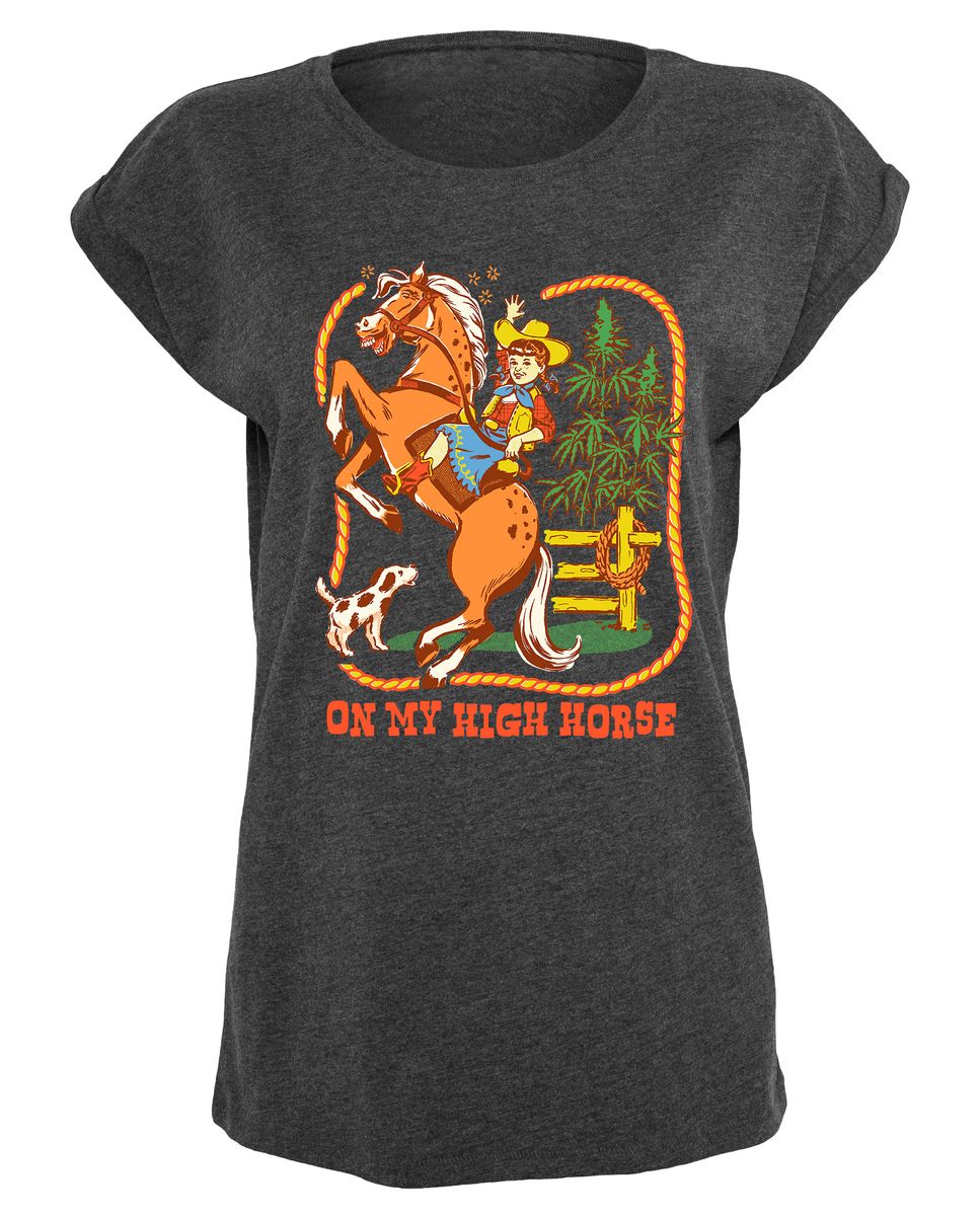 Steven Rhodes - On my high horse - Naisten T-paita