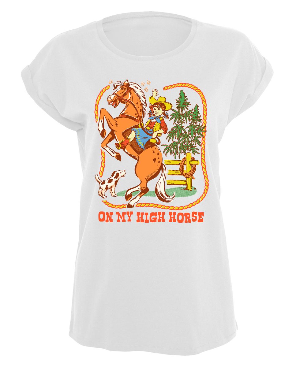 Steven Rhodes - On my high horse - Naisten T-paita