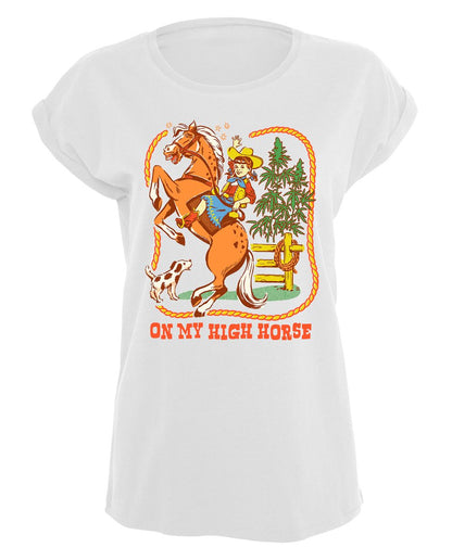 Steven Rhodes - On my high horse - Naisten T-paita