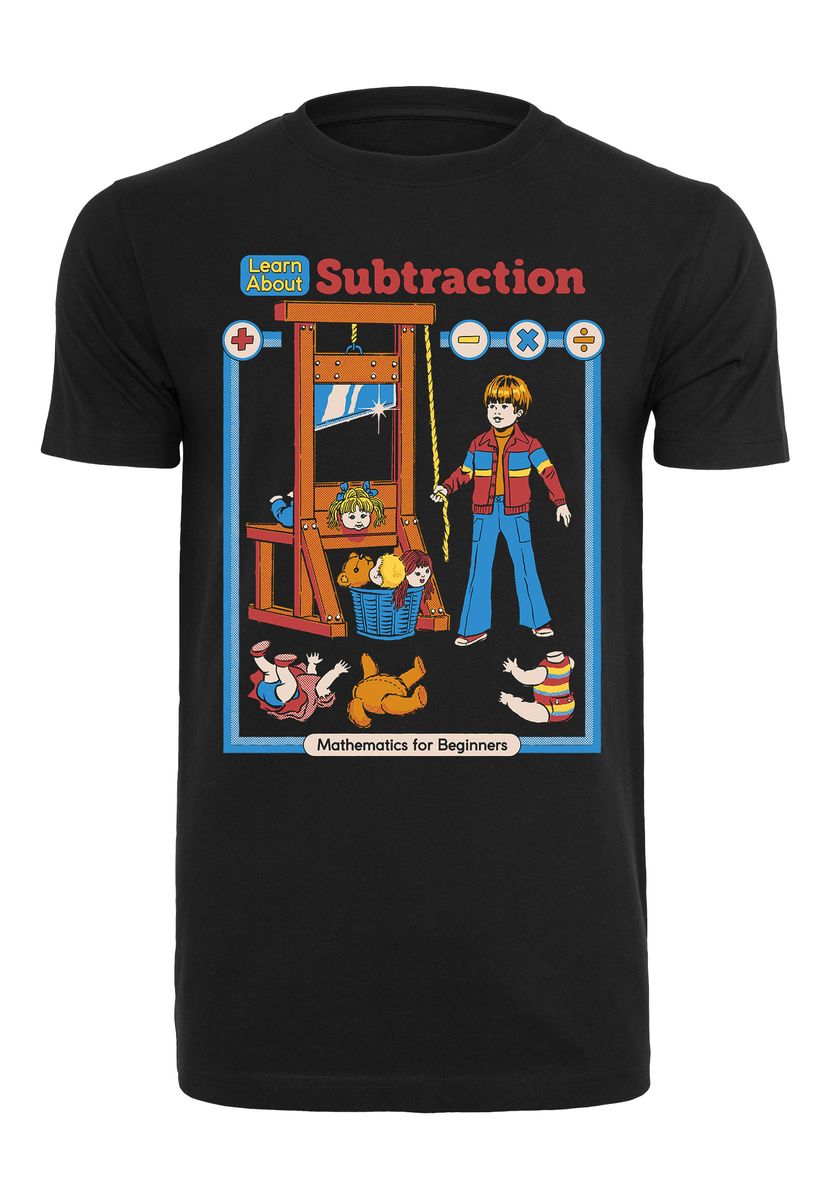 Steven Rhodes - Learn About Subtraction - T-paita