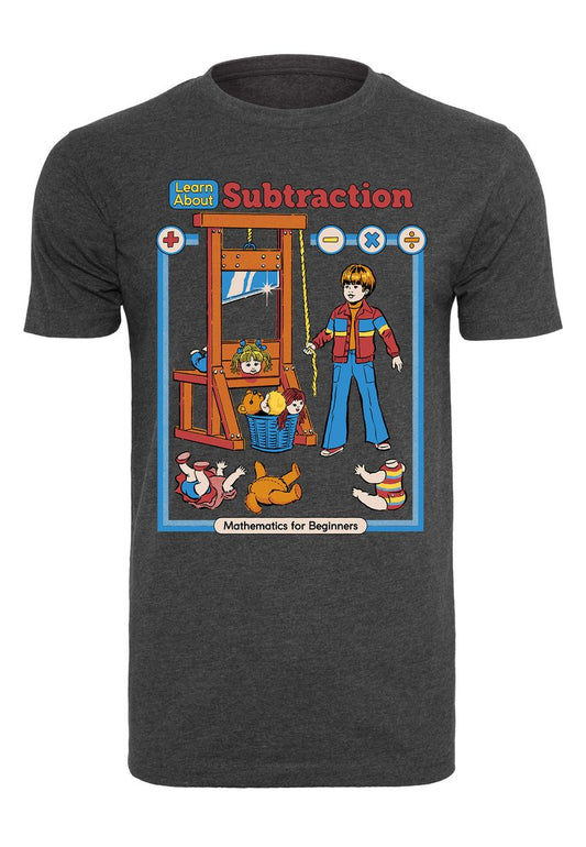 Steven Rhodes - Learn About Subtraction - T-paita